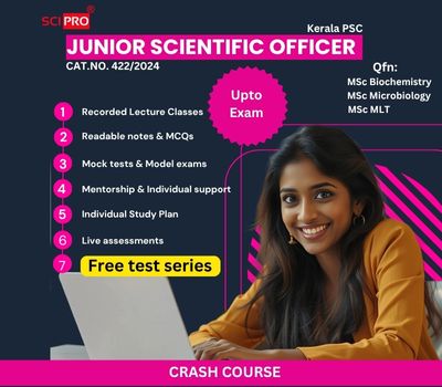JUNIOR SCIENTIFIC OFFICER
